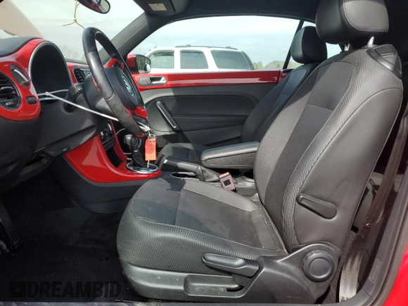 2018 Volkswagen Beetle S with VIN 3VW5DAAT7JM516764, listed as a Copart auction lot 49883765 with 50,913 mi miles and Salvage Title. Bid and sale history available at DreamBid. Image 7.