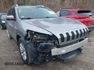 2017 Jeep Cherokee Latitude with VIN 1C4PJMCS5HW570195, listed as a IAAI auction lot 41807467 with 112,703 mi miles. Bid and sale history available at carsss.com. Image 1.