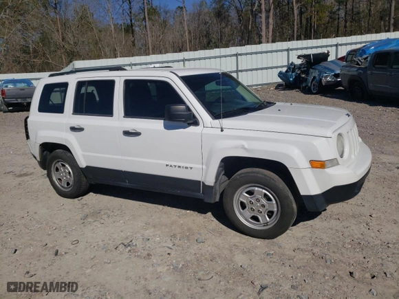 2014 Jeep Patriot Sport with VIN 1C4NJPBA2ED722653, listed as a Copart auction lot 49992995 with 160,967 mi miles and Salvage Title. Bid and sale history available at carsss.com. Image 4.