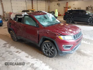2021 Jeep Compass 80th Anniversary with VIN 3C4NJDEBXMT529078, listed as a IAAI auction lot 42322941 with Not provided miles and . Bid and sale history available at DreamBid. Image 1.