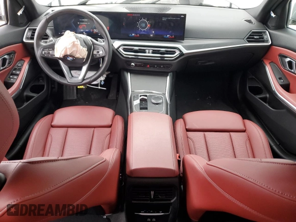 2024 BMW 3 Series 330i с VIN 3MW69FF00R8D85599, выставлен на аукционе Copart как лот 55884005 с пробегом 18 822 миль миль и Списание • Salvage title. История ставок и продаж доступна на DreamBid. Изображение 8.