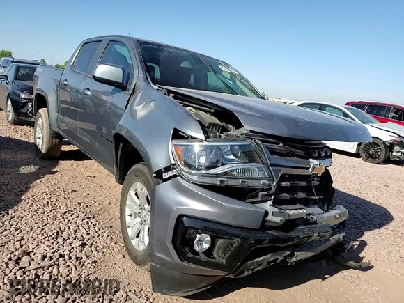 2022 Chevrolet Colorado 4WD LT with VIN 1GCGTCEN8N1271286, listed as a Copart auction lot 58100745 with 31,208 mi miles and Salvage title. Bid and sale history available at DreamBid. Image 13.