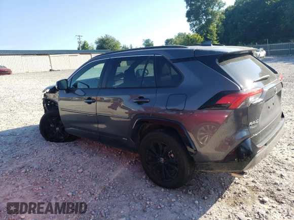 2022 Toyota RAV4 Hybrid SE with VIN 4T3T6RFV3NU081775, listed as a Copart auction lot 62269675 with 63,106 mi miles and Salvage title. Bid and sale history available at DreamBid. Image 2.