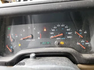 2002 Jeep Wrangler Sahara with VIN 1J4FA59S02P740550, listed as a Copart auction lot 47607795 with 182,187 mi miles and Salvage Title. Bid and sale history available at carsss.com. Image 9.