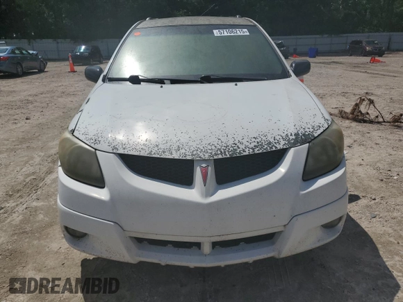 2004 Pontiac Vibe z VIN 5Y2SL64874Z441712, wystawiony jako Copart lot #57106215 z przebiegiem Nie podano mil oraz Tytuł czysty. Historia ofert i sprzedaży dostępna na DreamBid. Obrazek 5.