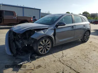 2018 Hyundai Elantra GT Sport with VIN KMHH55LCXJU066293, listed as a Copart auction lot 64654284 with 105,785 mi miles and Salvage Title. Bid and sale history available at carsss.com. Image 1.
