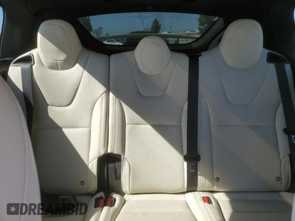2023 Tesla Model X with VIN 7SAXCDE52PF378496, listed as a Copart auction lot 49455825 with Not Provided miles and Salvage Title. Bid and sale history available at DreamBid. Image 10.