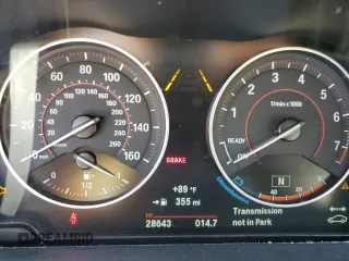 2016 BMW 2 Series 228i with VIN WBA1K9C50GV710942, listed as a Copart auction lot 77700934 with 28,643 mi miles and Salvage Title. Bid and sale history available at carsss.com. Image 9.