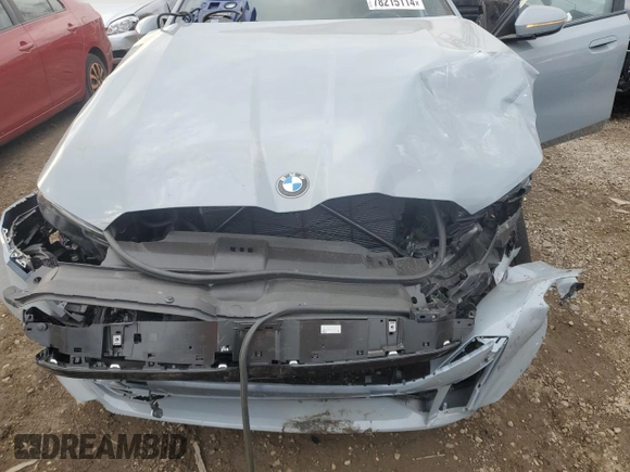 2024 BMW 5 Series 530i xDrive with VIN WBA53FJ07RCP74205, listed as a Copart auction lot 78215114 with 7,688 mi miles and Salvage Title. Bid and sale history available at carsss.com. Image 11.