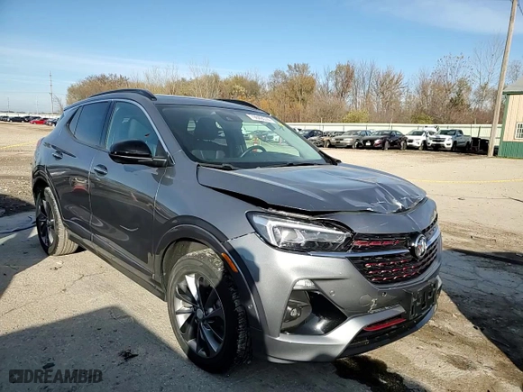 2020 Buick Encore GX Essence with VIN KL4MMGSLXLB028669, listed as a Copart auction lot 79849574 with 42,275 mi miles and Salvage Title. Bid and sale history available at carsss.com. Image 11.