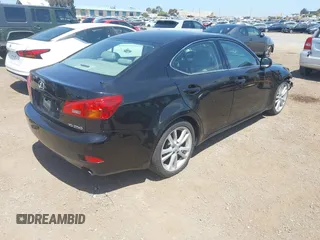 2006 Lexus IS 250 with VIN JTHBK262X65013159, listed as a IAAI auction lot 42360207 with 163,427 mi miles and . Bid and sale history available at DreamBid. Image 4.