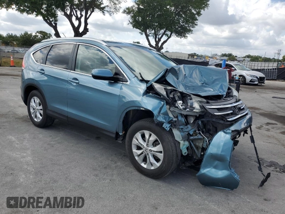 2013 Honda CR-V EX-L z VIN 5J6RM4H71DL065085, wystawiony jako Copart lot #55069925 z przebiegiem 85 732 mil mil oraz Szkoda całkowita • Salvage title. Historia ofert i sprzedaży dostępna na DreamBid. Obrazek 4.
