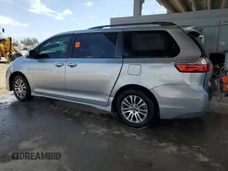 2018 Toyota Sienna XLE Auto Access Seat with VIN 5TDYZ3DC9JS916091, listed as a Copart auction lot 57576615 with 90,967 mi miles and Salvage title. Bid and sale history available at DreamBid. Image 2.