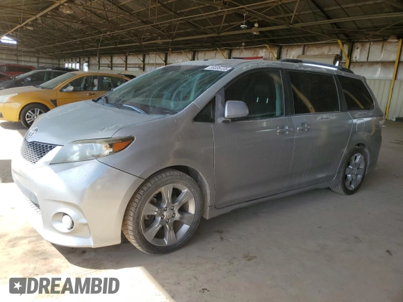 2011 Toyota Sienna SE with VIN 5TDXK3DC6BS081102, listed as a Copart auction lot 55336735 with 238,234 mi miles and Clean title. Bid and sale history available at DreamBid. Image 1.