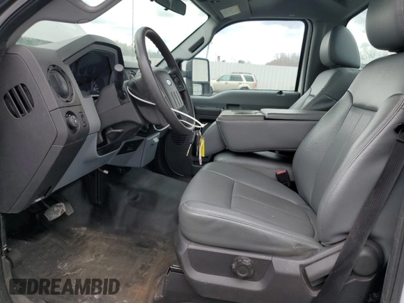 2014 Ford Super Duty F-250 SRW XL with VIN 1FTBF2B66EEB72886, listed as a Copart auction lot 53053355 with 40,925 mi miles and Salvage Title. Bid and sale history available at carsss.com. Image 7.