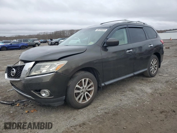 2015 Nissan Pathfinder SV with VIN 5N1AR2MM0FC623902, listed as a Copart auction lot 85194524 with 149,229 mi miles and Clean Title. Bid and sale history available at carsss.com. Image 1.