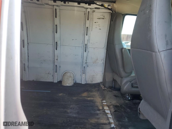 2017 GMC Savana Cargo Van with VIN 1GTW7AFF3H1915955, listed as a Copart auction lot 88039215 with 147,754 mi miles and Salvage Title. Bid and sale history available at carsss.com. Image 11.