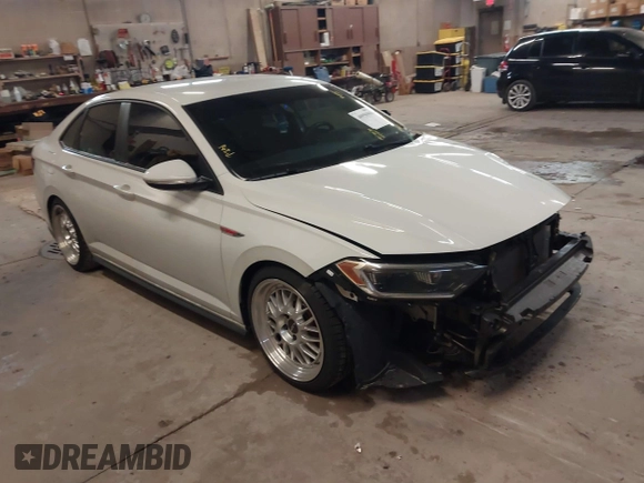 2019 Volkswagen Jetta GLI S with VIN 3VW5T7BU6KM261054, listed as a IAAI auction lot 40956960 with 56,784 mi miles and . Bid and sale history available at DreamBid. Image 1.