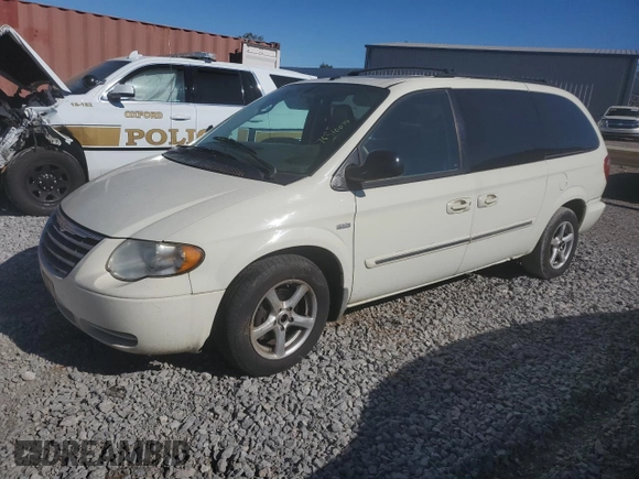 2007 Chrysler Town & Country LWB Touring with VIN 2A4GP54L57R219767, listed as a Copart auction lot 76910074 with 99,802 mi miles and Clean Title. Bid and sale history available at carsss.com. Image 1.