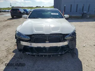 2021 BMW M4 with VIN WBS53AZ07MCF87691, listed as a Copart auction lot 84973784 with 27,532 mi miles and Non Repairable. Bid and sale history available at carsss.com. Image 5.
