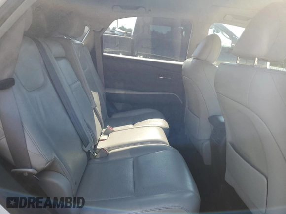 2012 Lexus RX 450h with VIN JTJBC1BA0C2050107, listed as a Copart auction lot 62010125 with Not provided miles and Salvage title. Bid and sale history available at DreamBid. Image 11.
