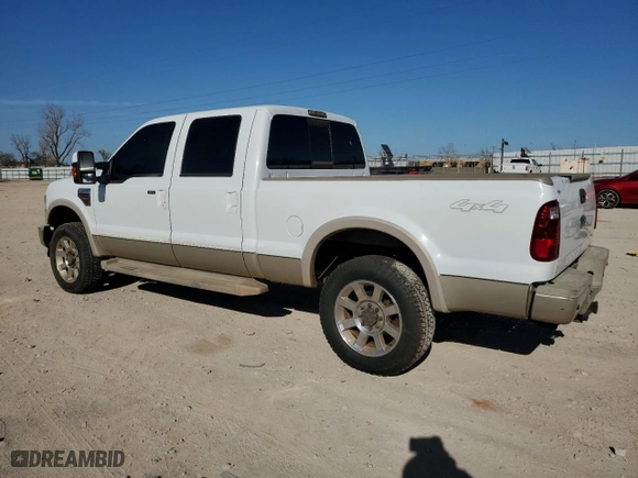 2008 Ford Super Duty F-250 SRW XL with VIN 1FTSW21R58EE34090, listed as a Copart auction lot 49146425 with 264,977 mi miles and Salvage Title. Bid and sale history available at carsss.com. Image 2.