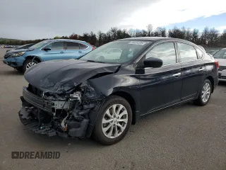 2019 Nissan Sentra SV z VIN 3N1AB7AP6KL614577, wystawiony jako Copart lot #55824495 z przebiegiem 65 607 mil mil oraz Szkoda całkowita • Salvage title. Historia ofert i sprzedaży dostępna na DreamBid. Obrazek 1.