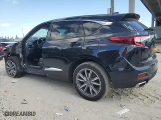 2022 Acura RDX w/Technology Package with VIN 5J8TC1H51NL004933, listed as a Copart auction lot 42537555 with 26,495 mi miles and Salvage Title. Bid and sale history available at carsss.com. Image 2.