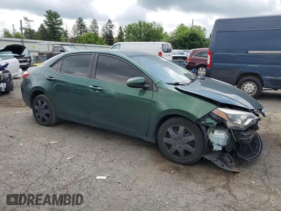 2016 Toyota Corolla L with VIN 2T1BURHE8GC651815, listed as a Copart auction lot 64556965 with 114,190 mi miles and Salvage title. Bid and sale history available at DreamBid. Image 4.