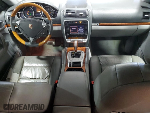 2006 Porsche Cayenne S with VIN WP1AB29P86LA61807, listed as a Copart auction lot 50428215 with 105,805 mi miles and Salvage title. Bid and sale history available at DreamBid. Image 8.