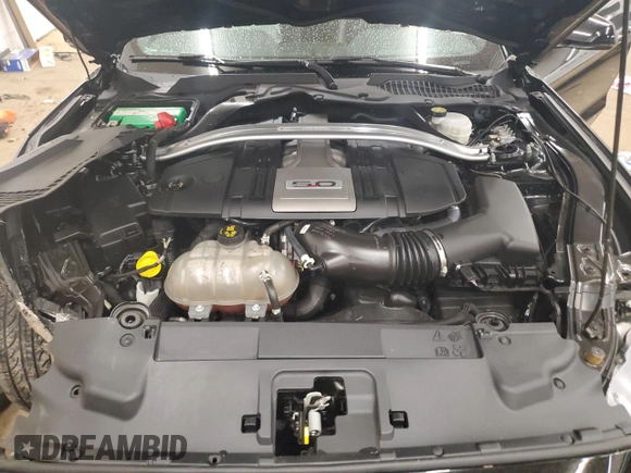 2018 Ford Mustang GT Premium with VIN 1FATP8FF5J5164499, listed as a Copart auction lot 58682785 with 15,885 mi miles and Salvage title. Bid and sale history available at DreamBid. Image 11.