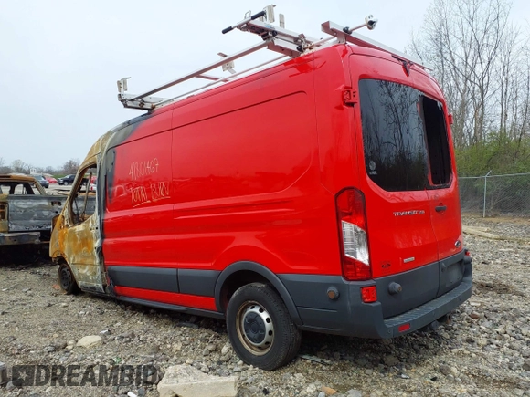 2016 Ford Transit Cargo z VIN 1FTYR2CG4GKB43643, wystawiony jako IAAI lot #41801467 z przebiegiem Nie podano mil oraz . Historia ofert i sprzedaży dostępna na DreamBid. Obrazek 3.