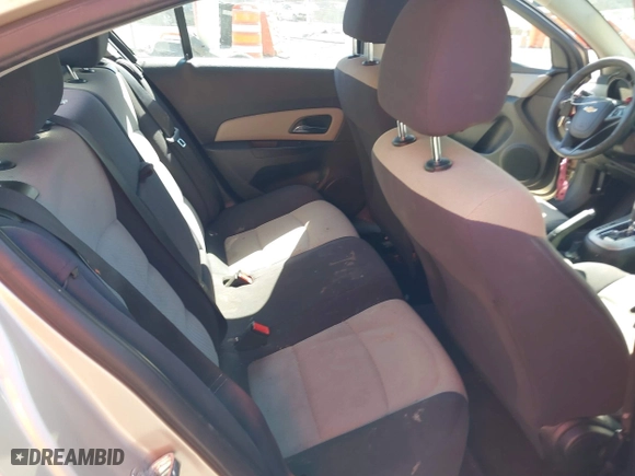 2014 Chevrolet Cruze LS with VIN 1G1PA5SH1E7194282, listed as a IAAI auction lot 41775395 with 195,596 mi miles. Bid and sale history available at carsss.com. Image 8.