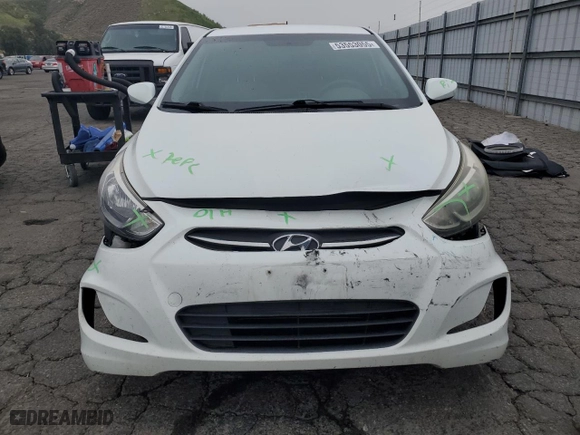 2016 Hyundai Accent SE with VIN KMHCT4AE9GU962740, listed as a Copart auction lot 53553055 with 134,145 mi miles and Salvage Title. Bid and sale history available at carsss.com. Image 5.