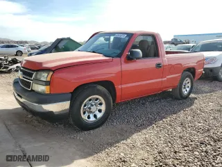2006 Chevrolet Silverado 1500 LS with VIN 1GCEC14V36Z247879, listed as a Copart auction lot 83924874 with 174,748 mi miles and Salvage Title. Bid and sale history available at carsss.com. Image 1.