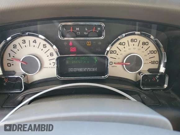 2013 Ford Expedition Max Limited с VIN 1FMJK1K5XDEF21521, выставлен на аукционе Copart как лот 85710414 с пробегом 211 737 миль миль и Списание • Salvage title. История ставок и продаж доступна на DreamBid. Изображение 9.