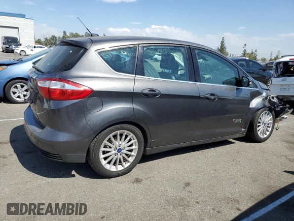 2015 Ford C-Max SEL with VIN 1FADP5CU2FL110912, listed as a Copart auction lot 65751354 with 168,637 mi miles and Salvage Title. Bid and sale history available at carsss.com. Image 3.