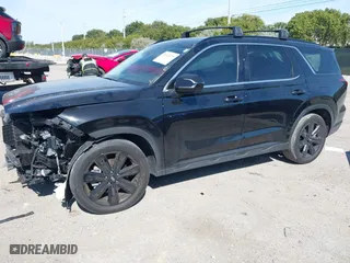 2023 Hyundai Palisade XRT with VIN KM8R34GE6PU639098, listed as a IAAI auction lot 41453639 with 10,729 mi miles. Bid and sale history available at carsss.com. Image 18.