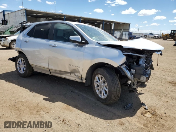 2021 Chevrolet Equinox LT with VIN 3GNAXUEV9MS142199, listed as a Copart auction lot 54331385 with 58,924 mi miles and Salvage title. Bid and sale history available at DreamBid. Image 4.