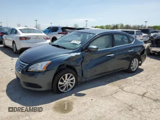 2015 Nissan Sentra SV z VIN 3N1AB7AP0FY221442, wystawiony jako Copart lot #53971815 z przebiegiem 176 616 mil mil oraz Szkoda całkowita • Salvage title. Historia ofert i sprzedaży dostępna na DreamBid. Obrazek 1.