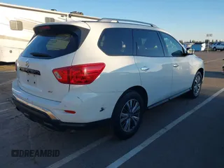 2019 Nissan Pathfinder S with VIN 5N1DR2MN7KC634136, listed as a IAAI auction lot 42195038 with 102,619 mi miles. Bid and sale history available at carsss.com. Image 4.
