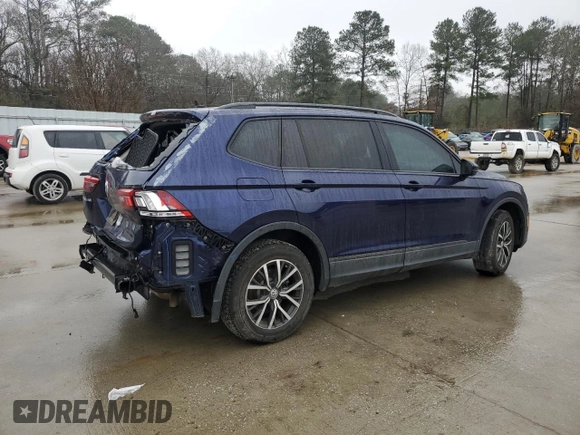 2021 Volkswagen Tiguan S with VIN 3VV1B7AX7MM065841, listed as a Copart auction lot 43815795 with 64,454 mi miles and Salvage title. Bid and sale history available at DreamBid. Image 3.