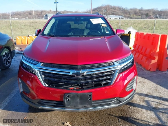 2022 Chevrolet Equinox LT with VIN 3GNAXKEV7NL163293, listed as a IAAI auction lot 41156115 with 26,171 mi miles. Bid and sale history available at carsss.com. Image 12.