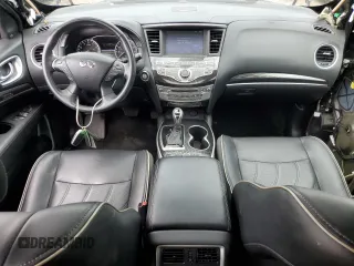 2019 Infiniti QX60 Pure with VIN 5N1DL0MM0KC532240, listed as a Copart auction lot 60288795 with 65,485 mi miles and Salvage title. Bid and sale history available at DreamBid. Image 8.