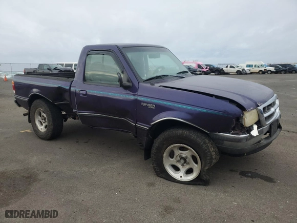 1998 Ford Ranger XL with VIN 1FTYR10U6WUB09937, listed as a Copart auction lot 43280485 with 67,748 mi miles and Salvage Title. Bid and sale history available at carsss.com. Image 4.