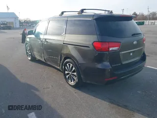 2016 Kia Sedona EX with VIN KNDMC5C1XG6159271, listed as a IAAI auction lot 41409277 with 95,696 mi miles. Bid and sale history available at carsss.com. Image 3.