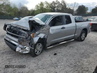 2010 Toyota Tundra z VIN 5TFRM5F10AX011629, wystawiony jako Copart lot #52693445 z przebiegiem Nie podano mil oraz Szkoda całkowita • Salvage title. Historia ofert i sprzedaży dostępna na DreamBid. Obrazek 1.