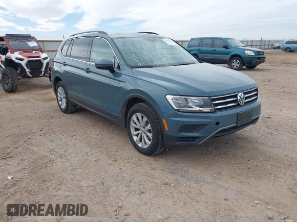 2019 Volkswagen Tiguan SE with VIN 3VV3B7AX3KM139472, listed as a IAAI auction lot 41674213 with 47,990 mi miles and . Bid and sale history available at DreamBid. Image 1.