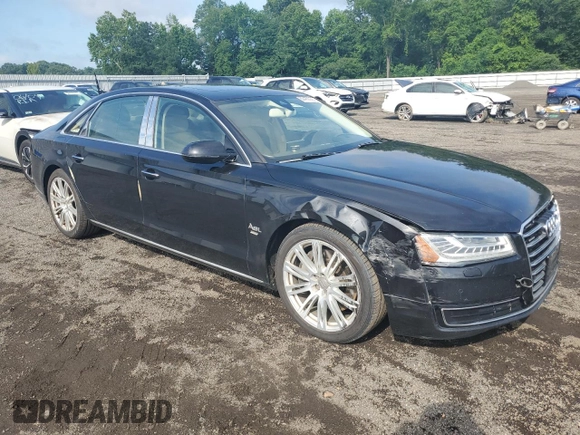 2015 Audi A8 3.0T z VIN WAU3GAFD6FN036423, wystawiony jako Copart lot #60436925 z przebiegiem 161 677 mil mil oraz Szkoda całkowita • Salvage title. Historia ofert i sprzedaży dostępna na DreamBid. Obrazek 4.