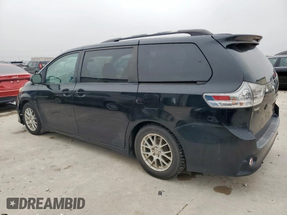 2011 Toyota Sienna SE with VIN 5TDXK3DC1BS058195, listed as a Copart auction lot 55395835 with 172,413 mi miles and Salvage title. Bid and sale history available at DreamBid. Image 2.